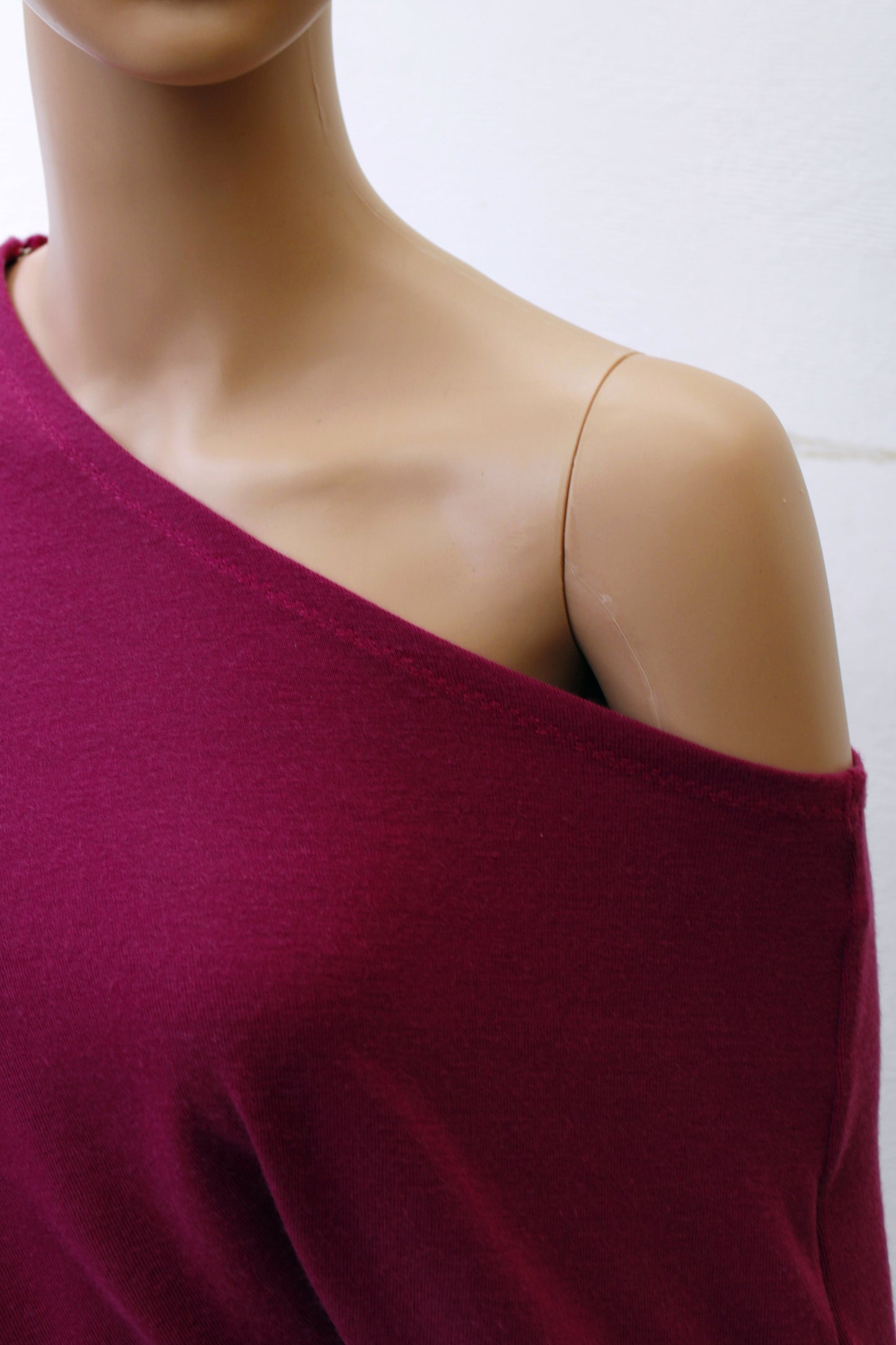 ASYMETRIC MAGENTA MINI/MIDI VESTIDO TRANSFORMABLE
