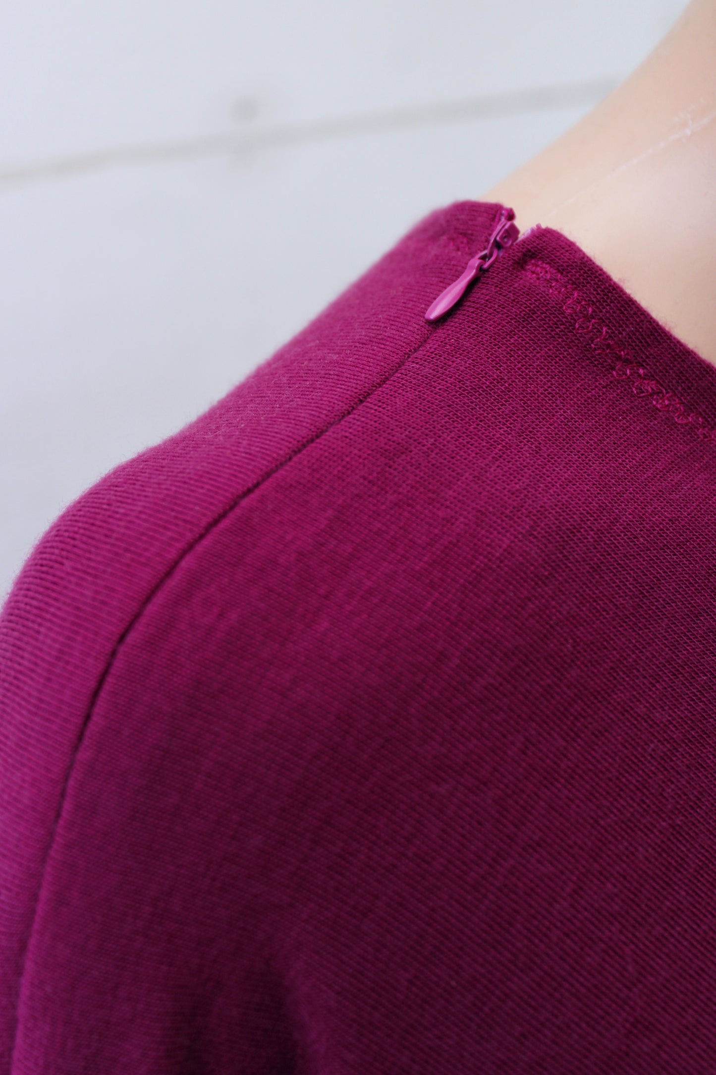 ASYMETRIC MAGENTA MINI/MIDI VESTIDO TRANSFORMABLE