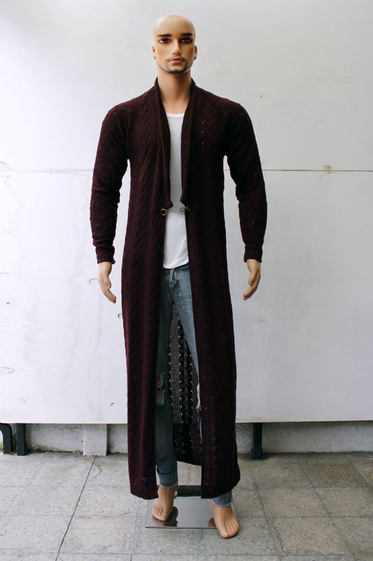 MAXIABRIGO LANILLA / MANGAS AL BIES / CUELLO SMOKING