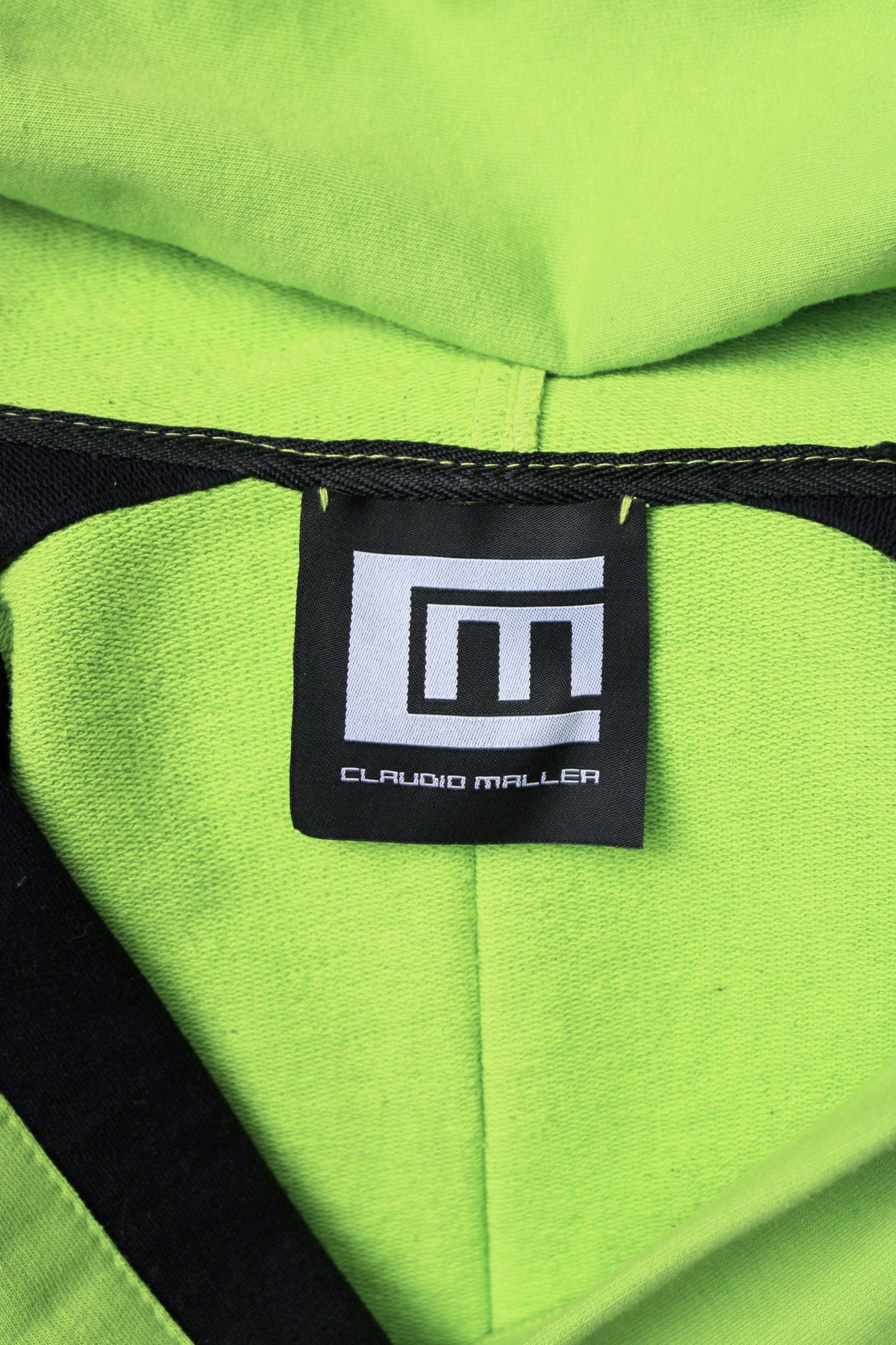 "SLEEVELESS" TUNIC HOODIE ( Green/Black )