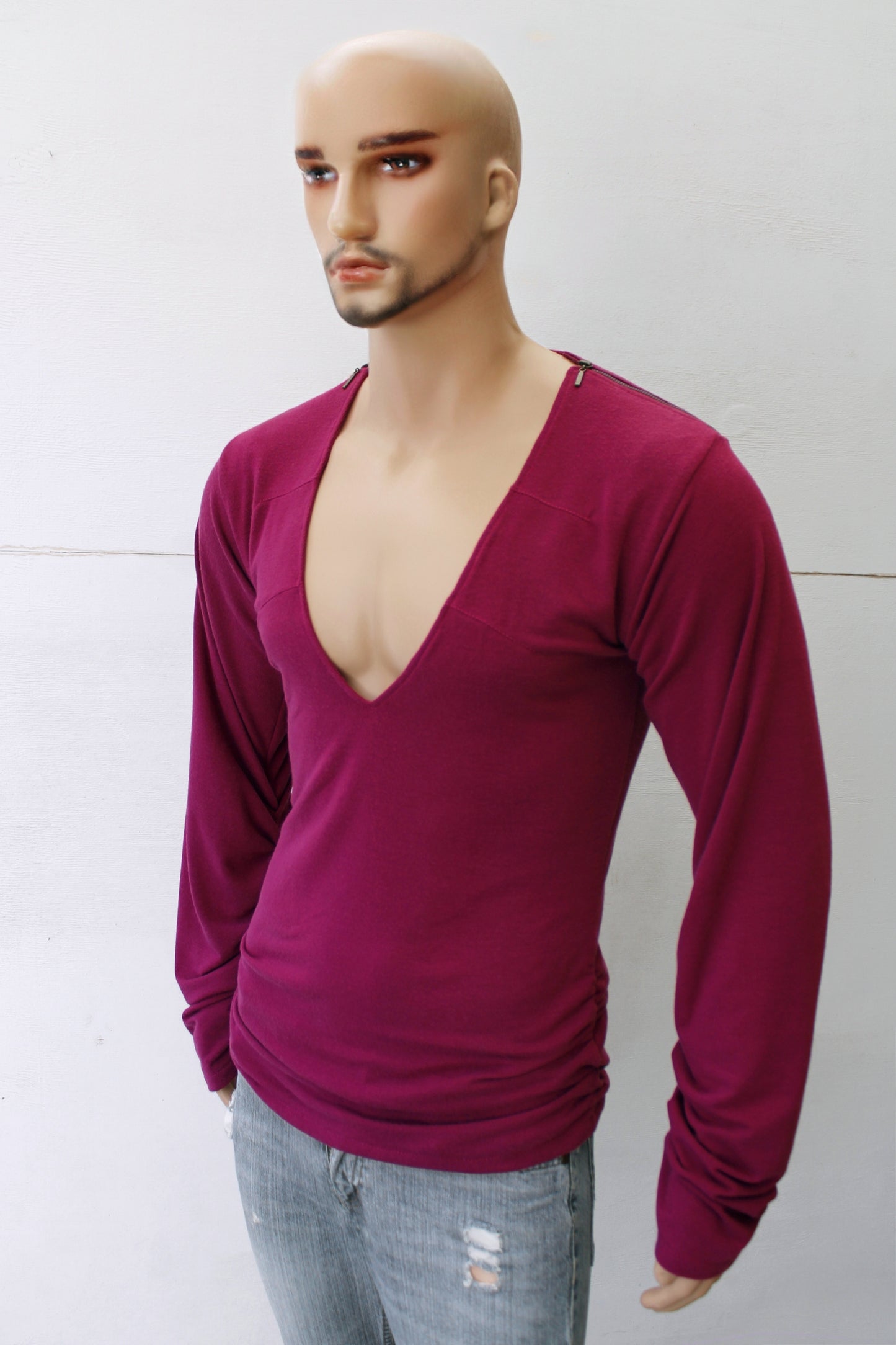 T - SHIRT ULTRAESCOTE V / MANGA OVERLONG