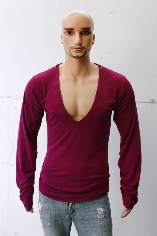 T - SHIRT ULTRAESCOTE V / MANGA OVERLONG