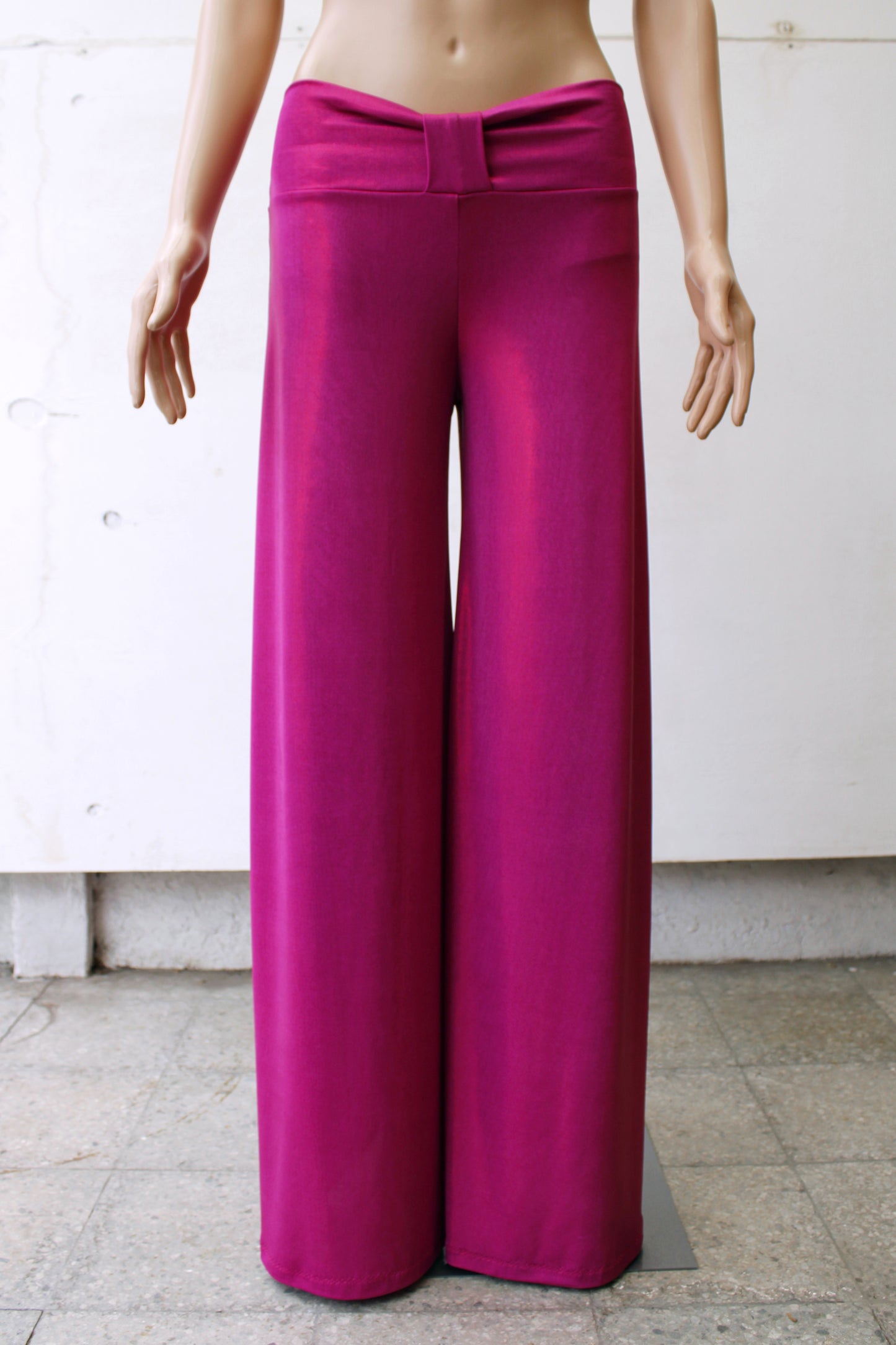 PALAZZO + BANDEAU MAGENTA KILL