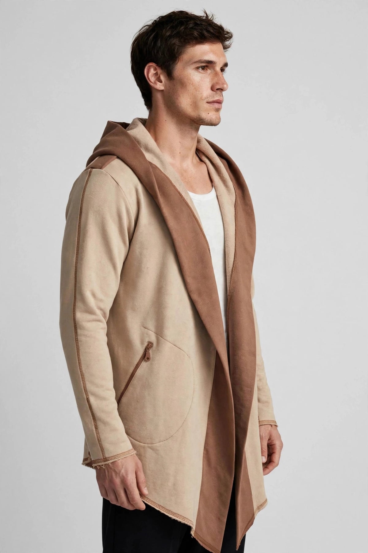 Hoodie DYSTOPIC 2.0 (Beige)