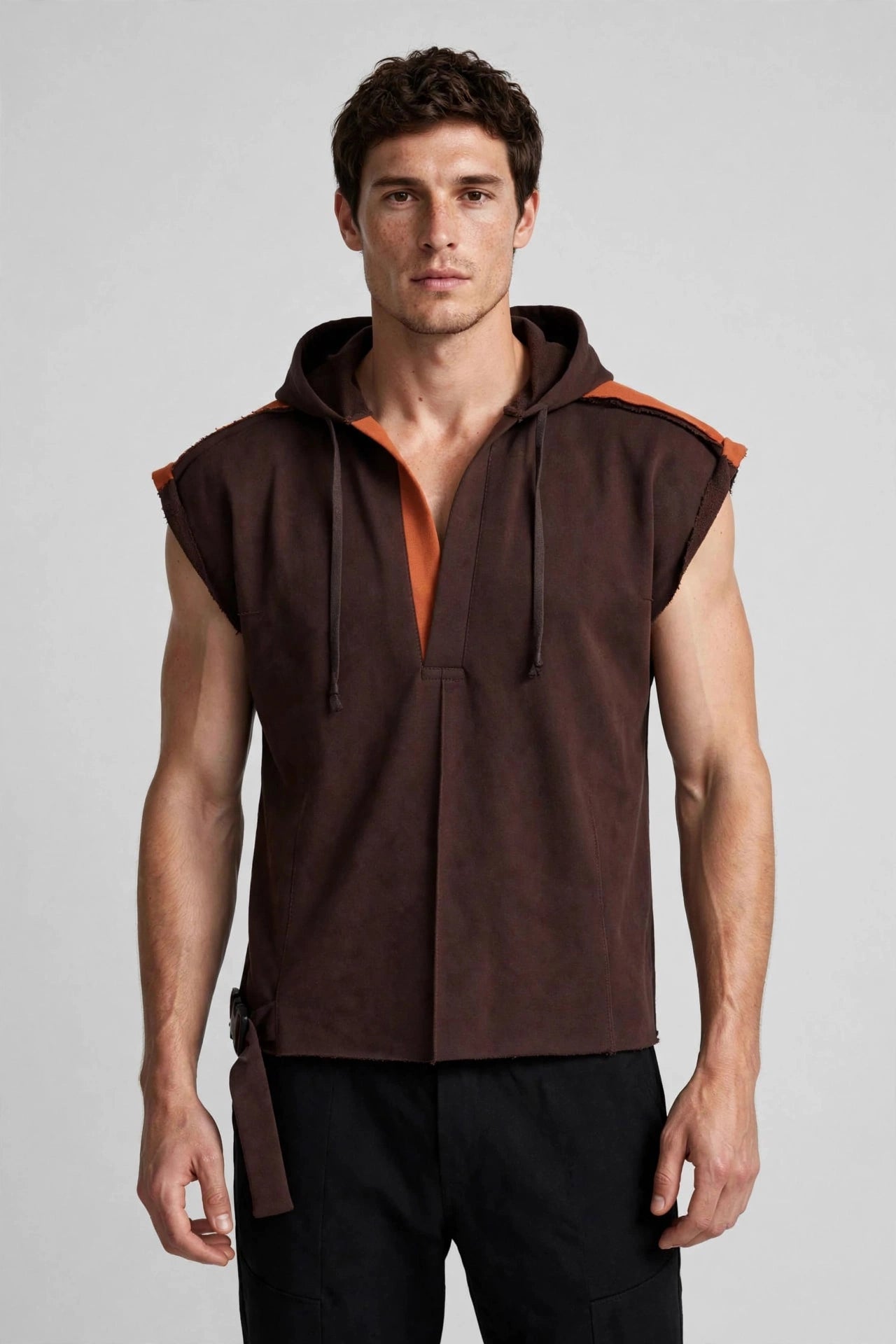 Tunic BOXY Hoodie (Choco/Terra)
