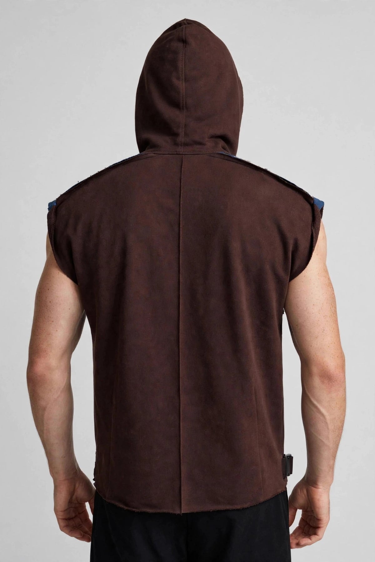Tunic BOXY Hoodie (Choco/Blue)