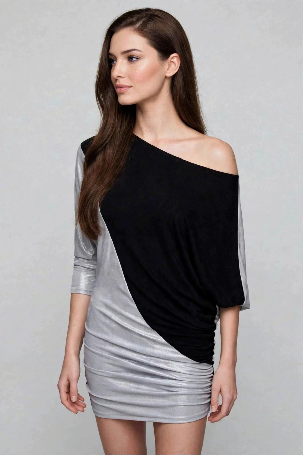 Minivestido DOUBLE TROUBLE (SilverShine)