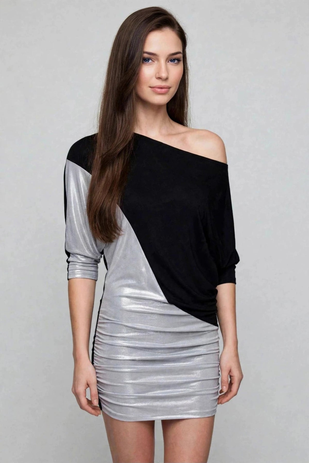 Minivestido DOUBLE TROUBLE (SilverShine)