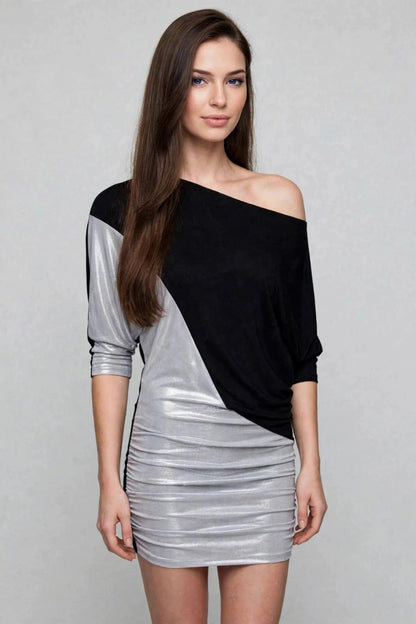 Minivestido DOUBLE TROUBLE (SilverShine)