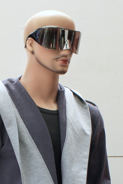 HOODIE " DYSTOPIC " 2.0 ( Acero )