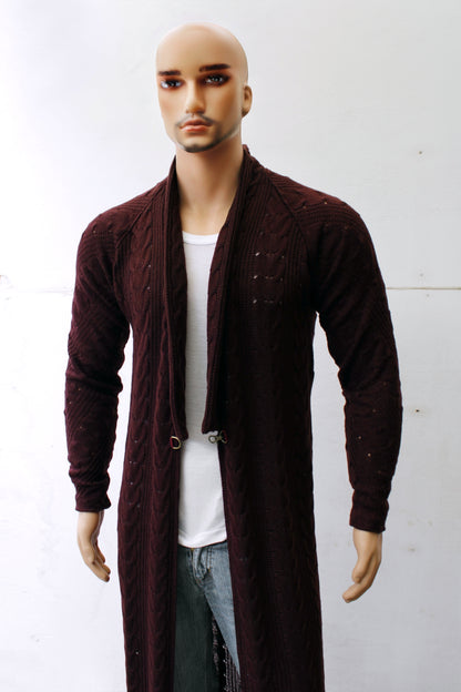MAXIABRIGO LANILLA / MANGAS AL BIES / CUELLO SMOKING