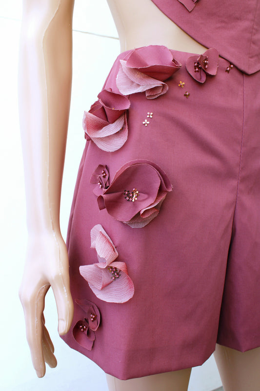 SHORT EVASÉE BORDADO