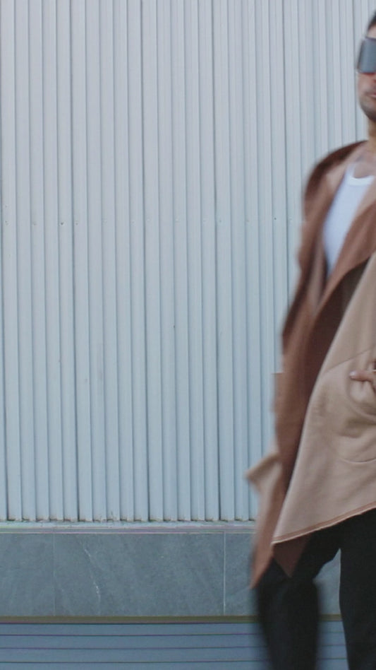 HOODIE " DYSTOPIC " 2.0 ( Beige )