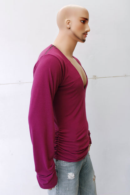 T - SHIRT ULTRAESCOTE V / MANGA OVERLONG