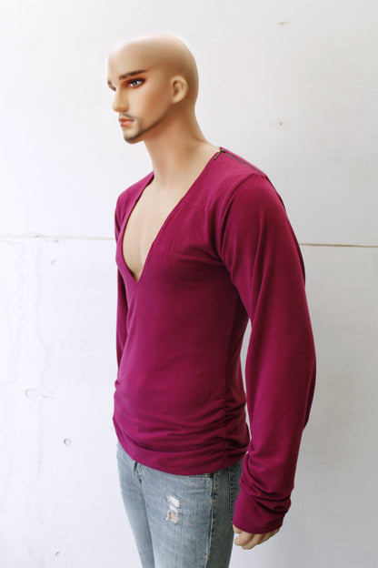 T - SHIRT ULTRAESCOTE V / MANGA OVERLONG